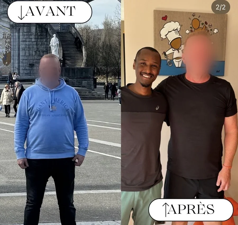 Transformation Arnaud - Avant Après coaching Xavier